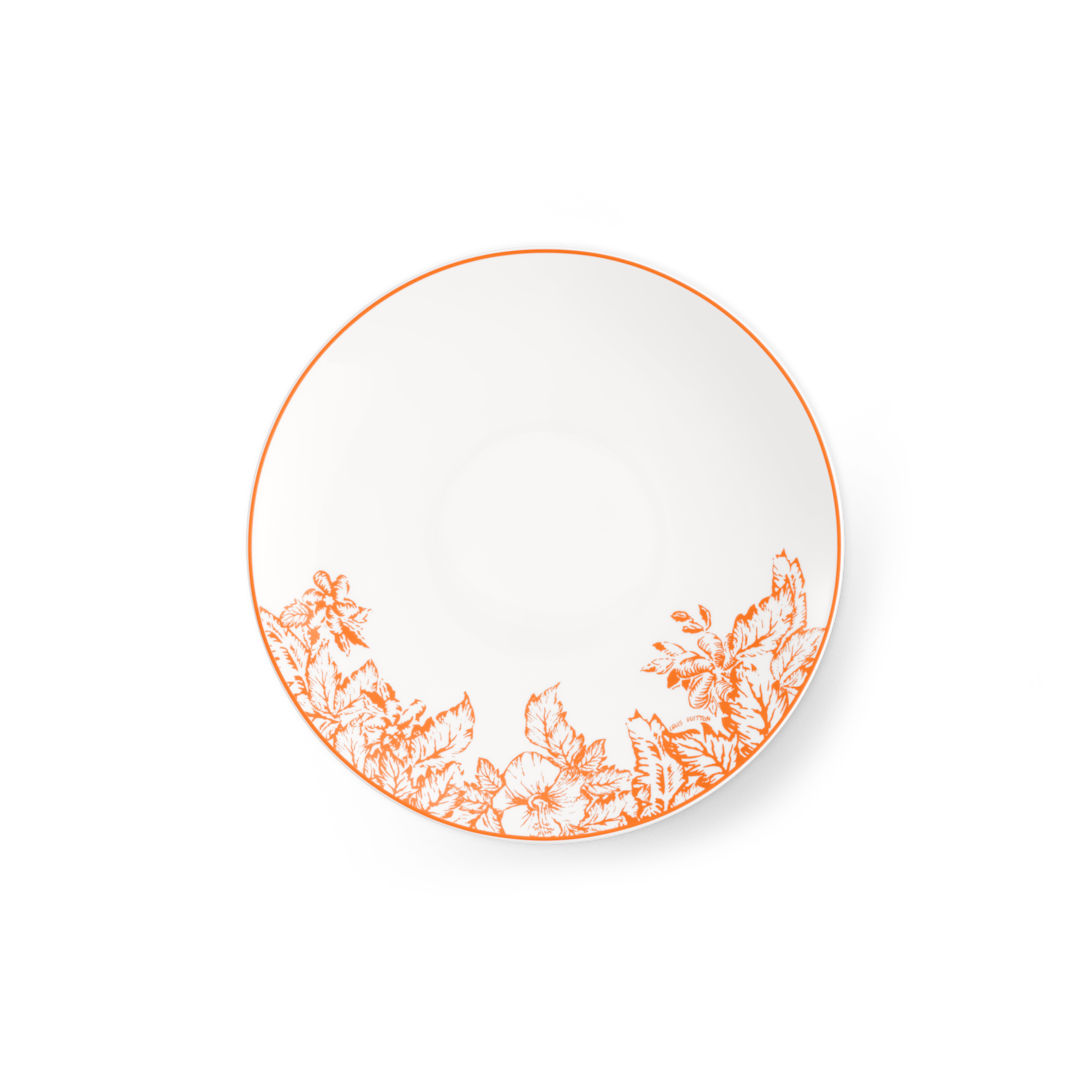 Set Of 2 LV By The Pool Dessert Plates - Luxury Orange | LOUIS VUITTON